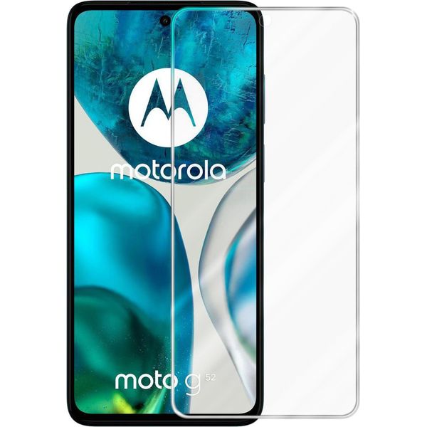 Cadorabo Pellicola Protettiva Per Motorola Moto G52 / G82 In Crystal Clear Pellicola Protettiva Temperata In Vetro Corazzato-image