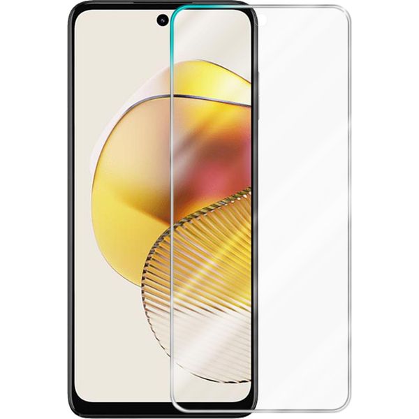 Cadorabo Pellicola Protettiva Per Motorola Moto G73 In Crystal Clear Pellicola Protettiva Temperata Per Schermo Blindato-image