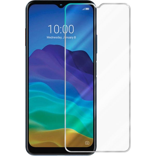 Cadorabo 3X Pellicola Protettiva Per Zte Blade A71 In Crystal Clear Vetro Protettivo Del Display Temperato-image