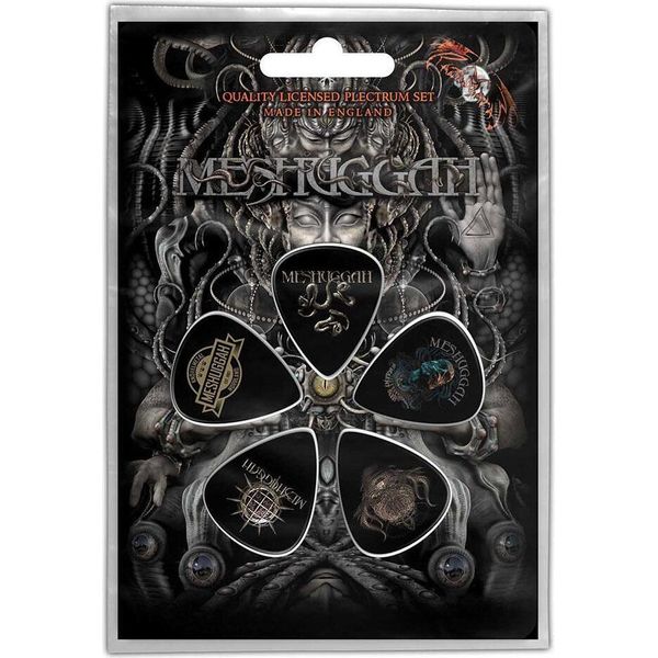 Meshuggah - Plettro "Musical Deviance"" 5-Pack RO2443 (Taglia Unica) (Nero)"-image