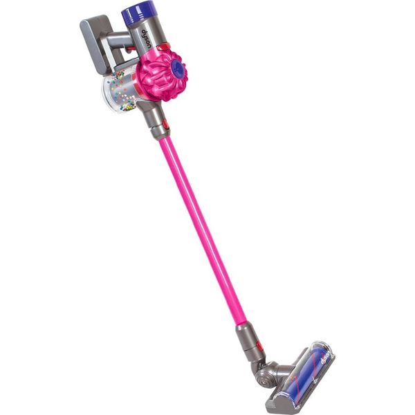 Aspirapolvere A Batteria Casdon Dyson | Aspirapolvere Giocattolo Interattivo Con Licenza Ufficiale Dyson Per Bambini Dai 3 Anni In Su | Gioco Di Ruolo Realistico E Divertente!, Rosa-image