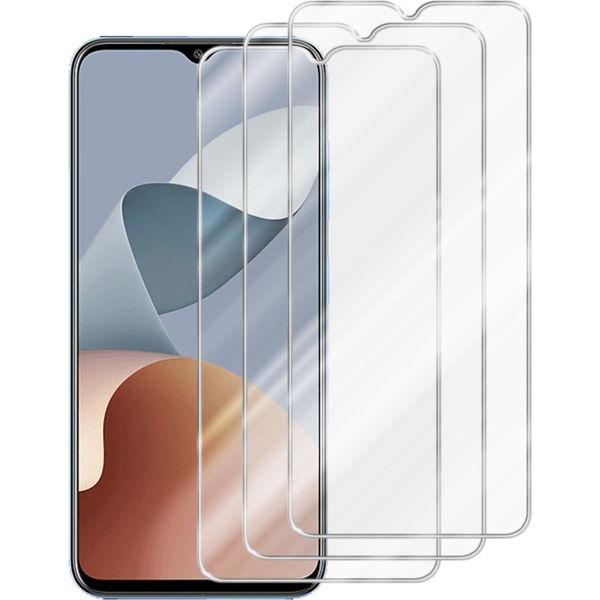 Cadorabo 3X Pellicola Protettiva Per Zte Blade A73 4G In Crystal Clear Vetro Temperato Protettivo Del Display-image
