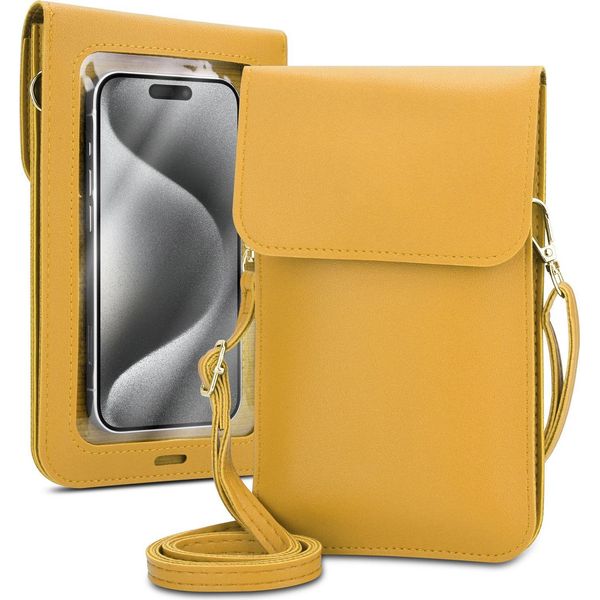 Borsa A Tracolla Per Telefono Cellulare Per Niente Telefono 1 Piccola Borsa Con Scomparto Per Telefono Cellulare E Finestra, Borsa A Tracolla Con Manica Per Telefono Cellulare Da Donna-image