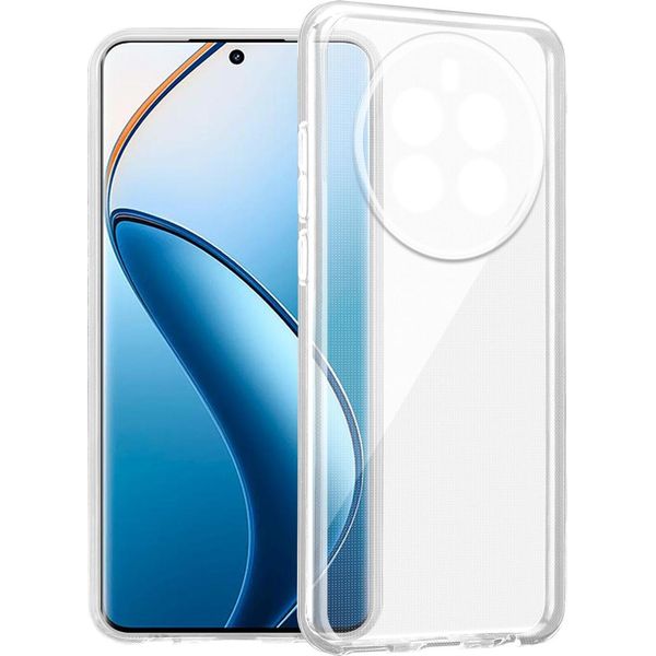 Custodia Cadorabo Per Realme 12 Pro In Full Transparent Custodia Protettiva In Tpu Flessibile Silicone Cover Cover Telefono Cellulare-image