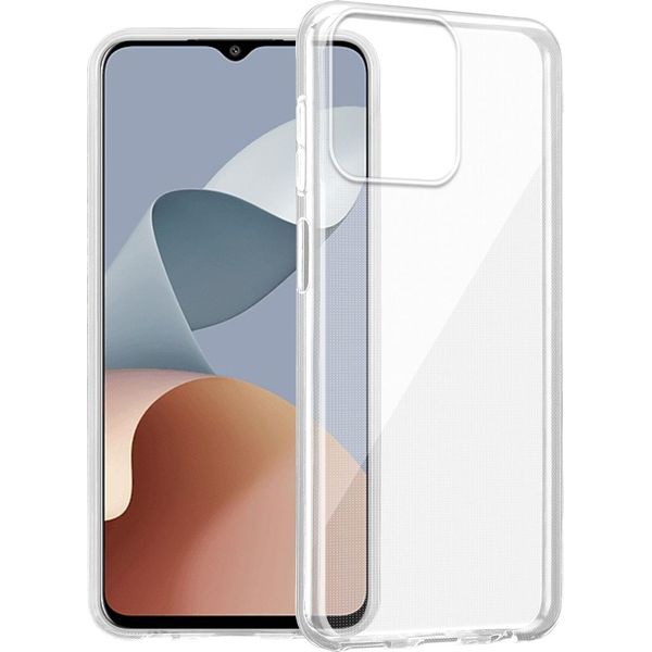 Custodia Cadorabo Per Zte Blade A73 4G In Full Transparent Custodia Protettiva In Tpu Flessibile Silicone Cover Cover Telefono Cellulare-image