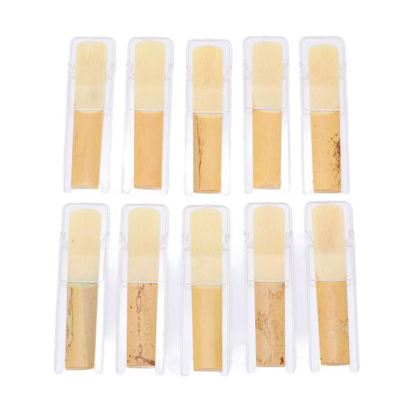 10 Ance Per Clarinetto, Forza 2,5 (Ance Di Ricambio Per Vibrazione In Sib) - Accessori Per Clarinetto-image