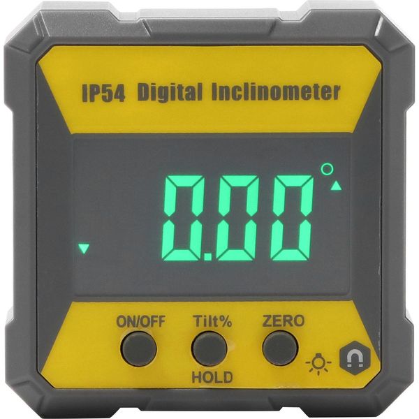 Cercatore Angolare Digitale IP54 Inclinometro Digitale Ad Alta Precisione Misuratore Elettronico Di Livello Con Base Magnetica-image