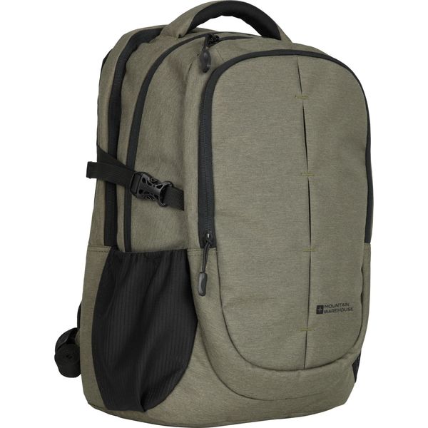 Mountain Warehouse - Zaino Per Computer Portatili, 30L MW1559 (Taglia Unica) (Verde)-image