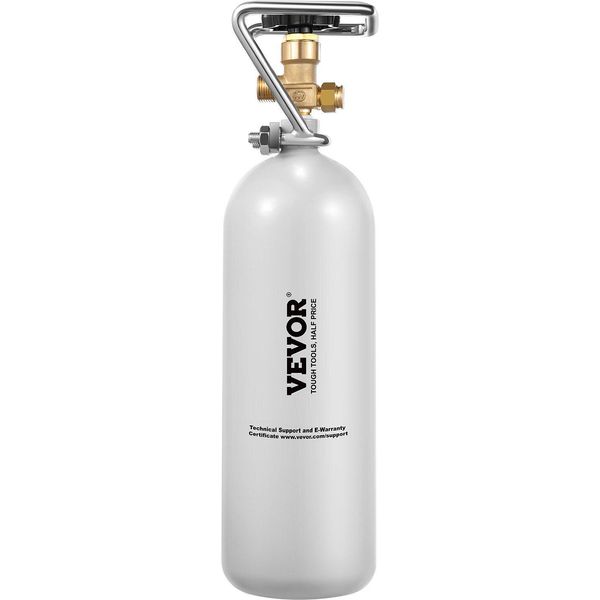 Bombola Di CO2 Bombola Di CO2 Da 2 Kg In Lega Di Alluminio Con Valvola DIN477-image