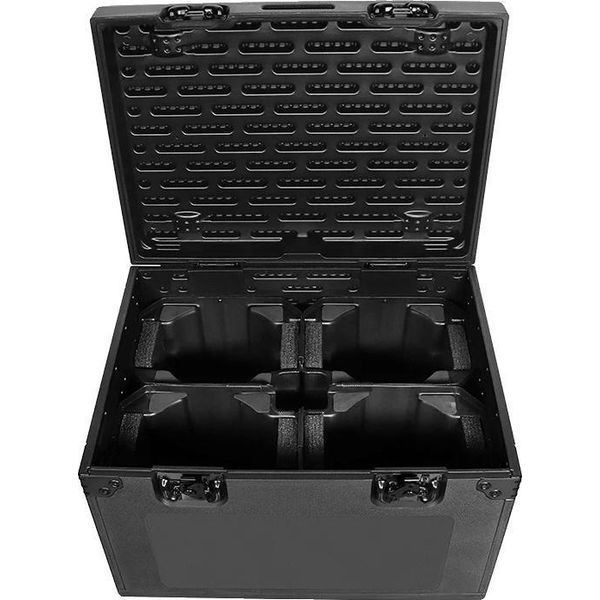 Faretto Da Palcoscenico, Fascio E Wash Led Rgbw, Controllo Dmx, Flight Case, Spina Ue-image