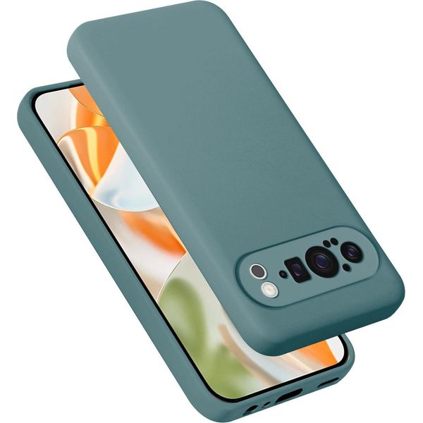 Cadorabo Custodia Per Google Pixel 9 Pro Cover In Silicone Custodia Per Telefono Cellulare In Silicone Liquido, Antigraffio E Antiurto Copertura Protettiva Per Google Pixel 9 Pro-image