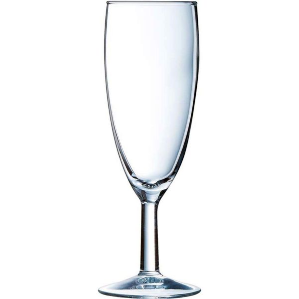 Arcoroc Arc 27810 Bicchiere Da Champagne Savoia, Calice Da Champagne, 170Ml, Vetro, Trasparente, 12 Pezzi-image