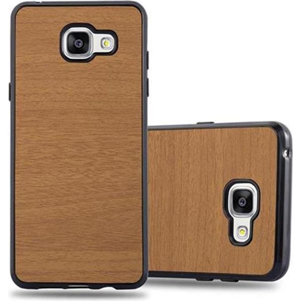 Cadorabo Custodia Per Cellulare Per Samsung Galaxy A3 2016 In Marrone Custodia Protettiva Tpu Silicone Cover-image