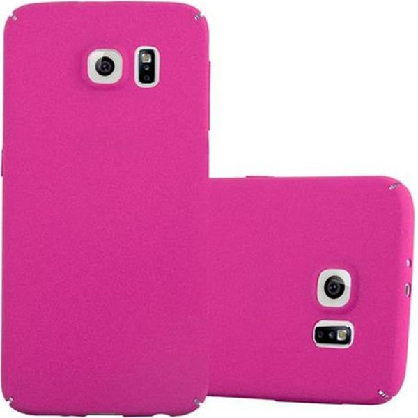 Cadorabo Custodia Protettiva Per Samsung Galaxy S6 In Rosa Custodia Rigida Per Telefono Cellulare Cover-image