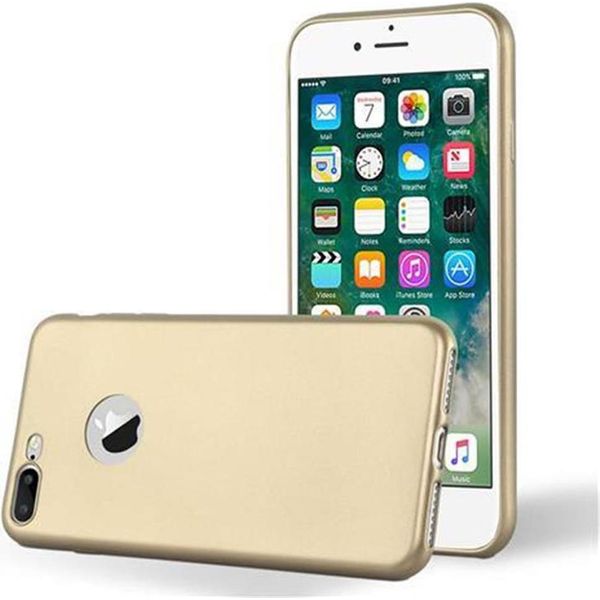 Cadorabo Custodia Protettiva Per Apple Iphone 7 Plus / 7S Plus / 8 Plus Custodia In Oro Telefono Cellulare Tpu Custodia In Silicone Custodia Cover-image