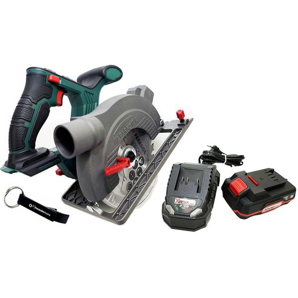 Parkside® Sega Circolare A Batteria Da 20 V Phksa 20-Li / Incl. Batteria (2 Ah) E Caricabatteria (2,4 A)-image