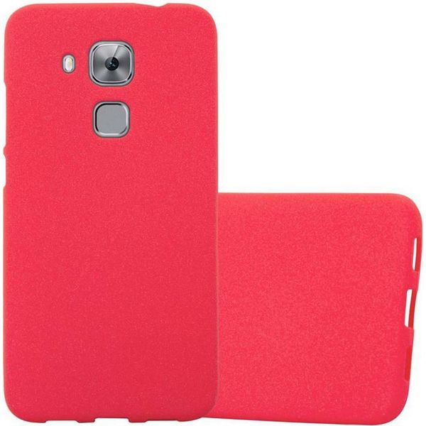 Cadorabo Custodia Protettiva Per Huawei Nova Plus In Rosso Custodia Per Telefono Cellulare Tpu Etui Cover Case-image
