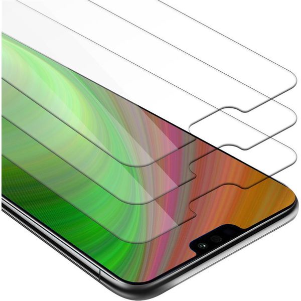 Cadorabo 3X Pellicola Blindata Per Honor 8X Pellicola Protettiva In Vetro Temperato Trasparente Screen Protector-image