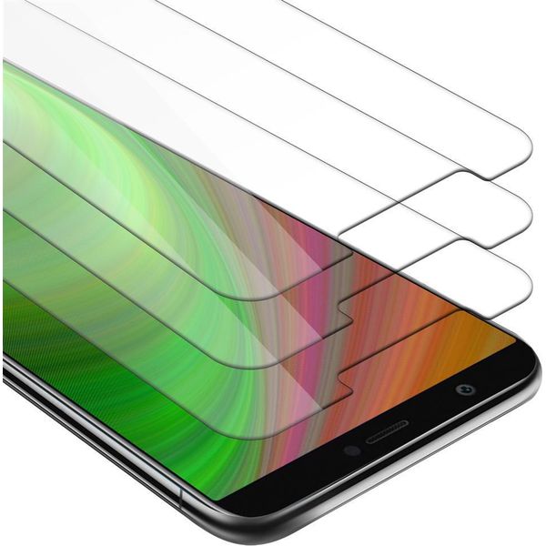 Cadorabo 3X Pellicola Blindata Per Huawei P Smart Pellicola Protettiva In Vetro Temperato Trasparente Screen Protector-image