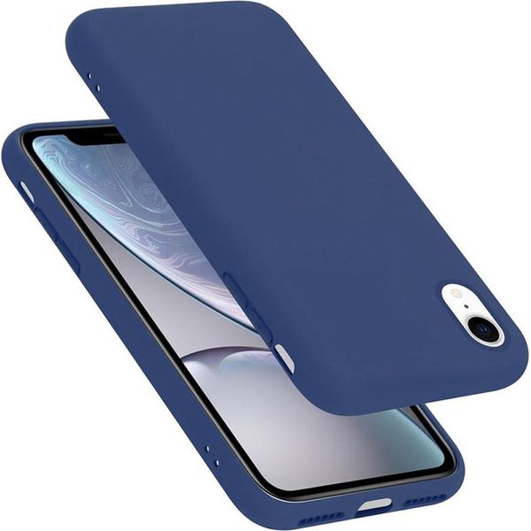 Cadorabo Custodia Protettiva Per Apple Iphone Xr Custodia In Blu Telefono Cellulare Custodia Cover Tpu Etui-image