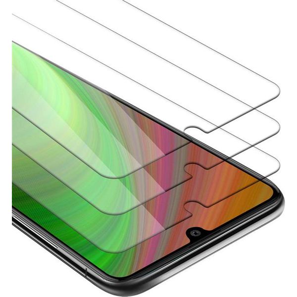 Cadorabo 3X Pellicola Blindata Per Samsung Galaxy A41 Pellicola Protettiva In Bianco Vetro Protettivo Temperato Per Schermo-image