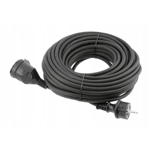 Cavo Di Prolunga Per Casetta Da Giardino 20 M 3X1,5 Nero-image