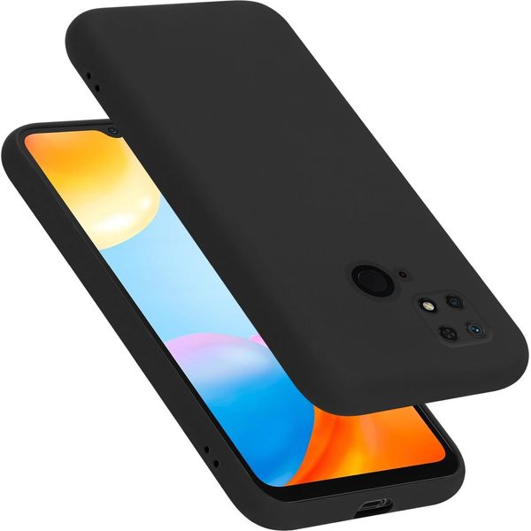 Cadorabo Custodia Protettiva Per Xiaomi Redmi 10C / Poco C40 Custodia In Nero Telefono Cellulare Case Cover Tpu Etui-image