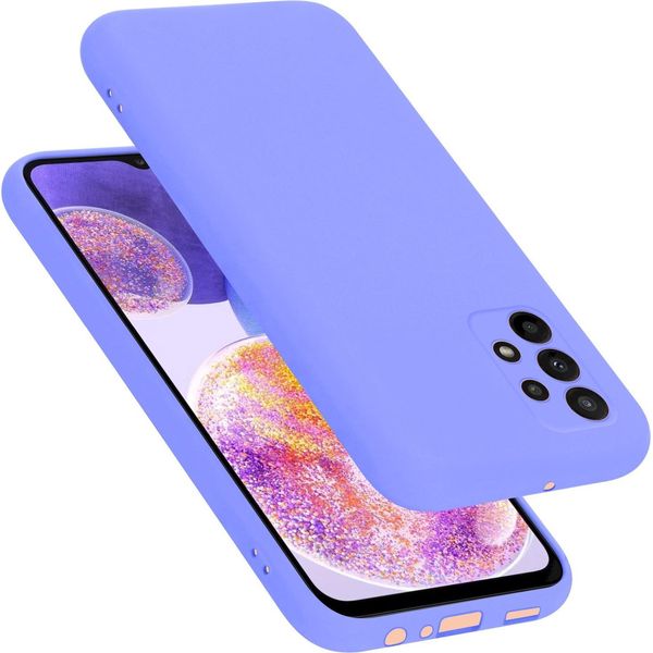 Cadorabo Custodia Protettiva Per Samsung Galaxy A23 4G / 5G In Viola Custodia Del Telefono Cellulare Custodia Cover Tpu Etui-image