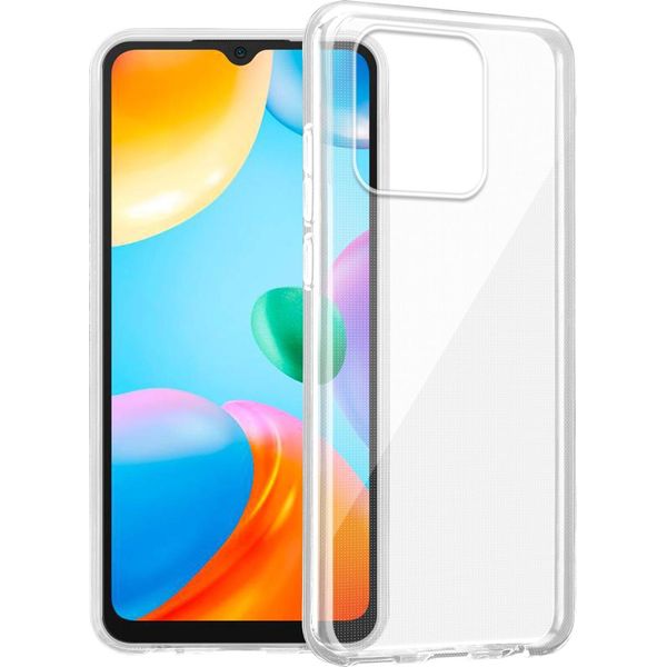 Cadorabo Custodia Per Xiaomi Redmi 10C / Poco C40 Copertura Protettiva In Tpu Trasparente Copertura In Silicone Etui Case-image