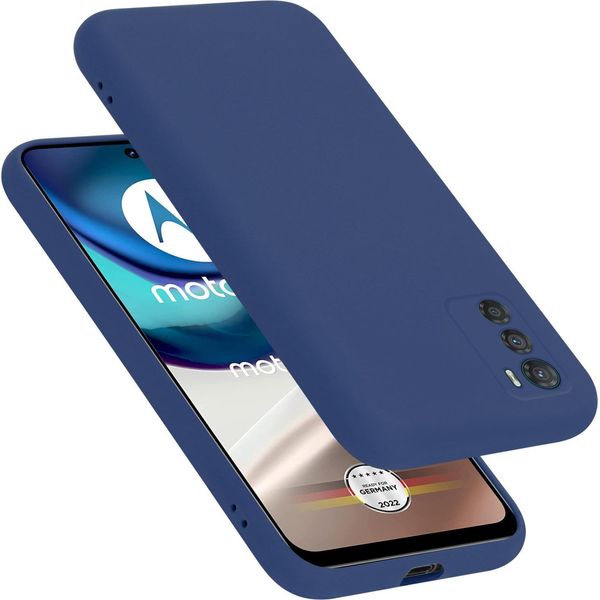 Cadorabo Custodia Protettiva Per Motorola Moto G42 Custodia In Blu Telefono Cellulare Case Cover Tpu Etui-image