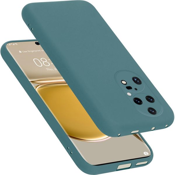 Cadorabo Custodia Protettiva Per Huawei P50 Pro Custodia In Verde Telefono Cellulare Case Cover Tpu Etui-image