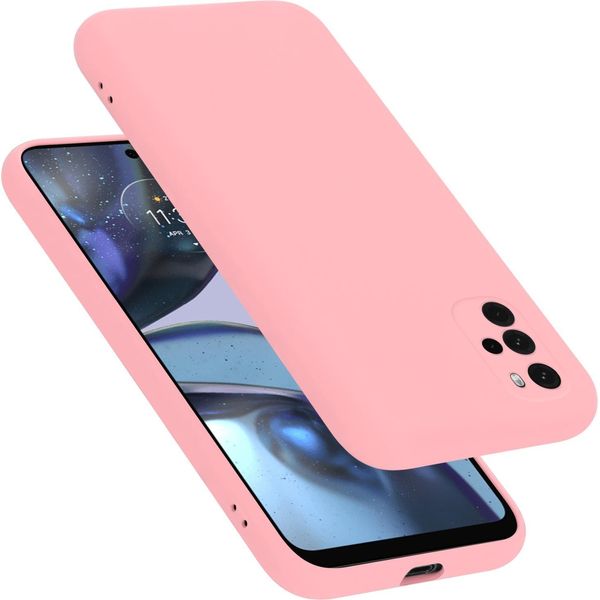 Cadorabo Custodia Protettiva Per Motorola Moto G22 In Rosa Custodia Del Telefono Cellulare Case Cover Tpu Etui-image