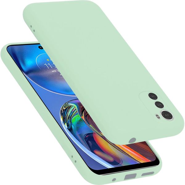 Cadorabo Custodia Protettiva Per Motorola Moto E32 4G / E32S Custodia In Verde Telefono Cellulare Case Cover Tpu Etui-image