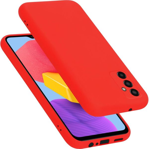 Cadorabo Custodia Protettiva Per Samsung Galaxy M13 4G In Rosso Custodia Del Telefono Cellulare Custodia Cover Tpu Etui-image