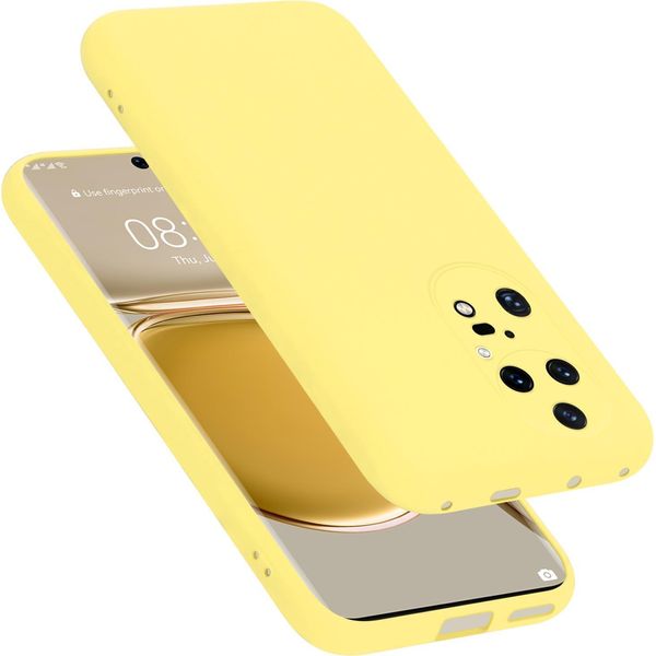 Cadorabo Custodia Protettiva Per Huawei P50 Pro Custodia In Giallo Telefono Cellulare Case Cover Tpu Etui-image