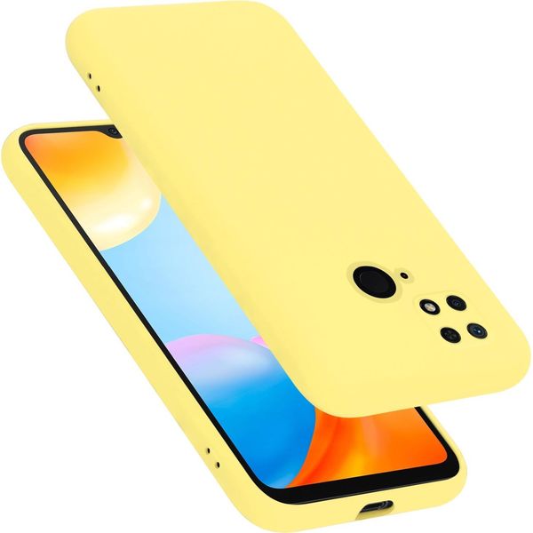 Cadorabo Custodia Protettiva Per Xiaomi Redmi 10C / Poco C40 Custodia In Giallo Telefono Cellulare Custodia Custodia Cover Tpu Custodia-image