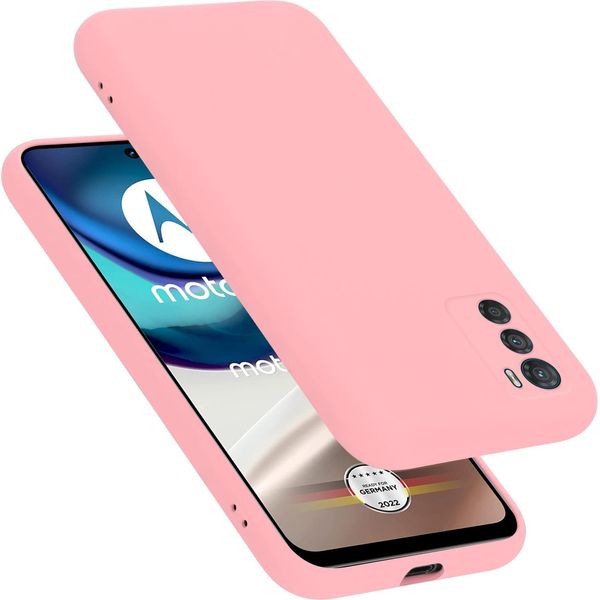 Cadorabo Custodia Protettiva Per Motorola Moto G42 In Rosa Custodia Del Telefono Cellulare Custodia Cover Tpu Etui-image