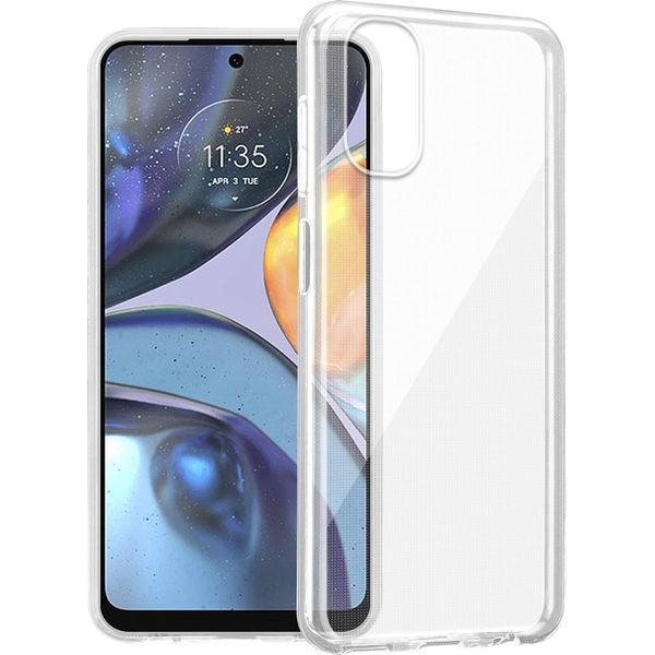 Cadorabo Cover Per Motorola Moto G22 Cover Protettiva In Tpu Trasparente Custodia In Silicone Cover Case-image