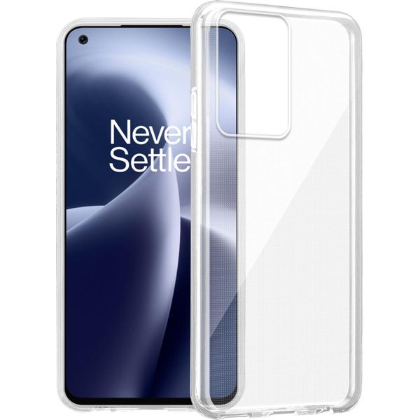Custodia Cadorabo Per Oneplus Nord 2T Cover Protettiva In Tpu Trasparente Cover In Silicone-image