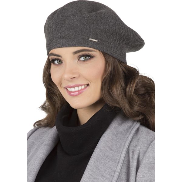Vivisence Elegante Berretto Da Donna - Caldo Cappello Accogliente Da Donna Elegante Cappello Invernale Da Donna - Cappelli A Maglia Berretto Autunnale - Grigio Scuro-image