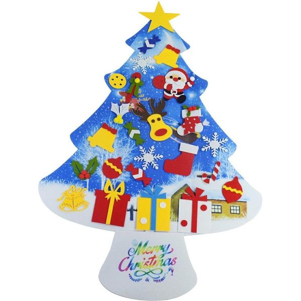 Ag712B Albero Di Natale In Feltro 100Cm Fai Da Te-image