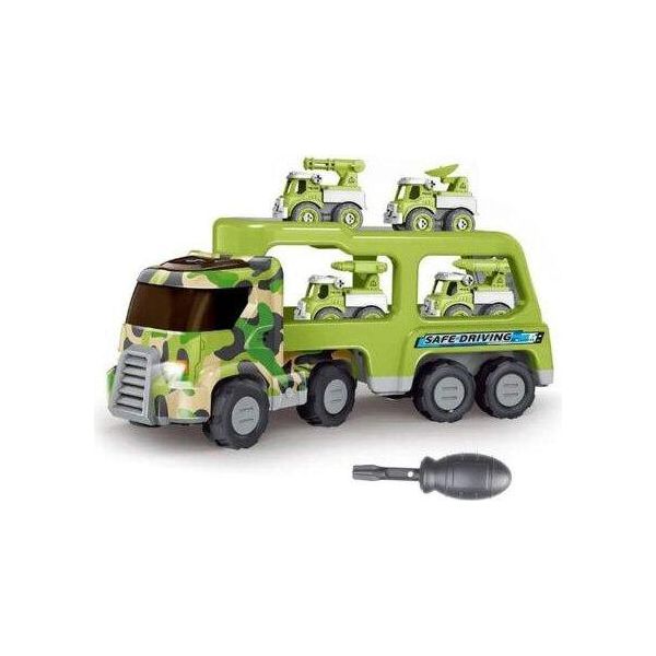 Set Di Auto Militari Con Cacciavite Bavytoy-image