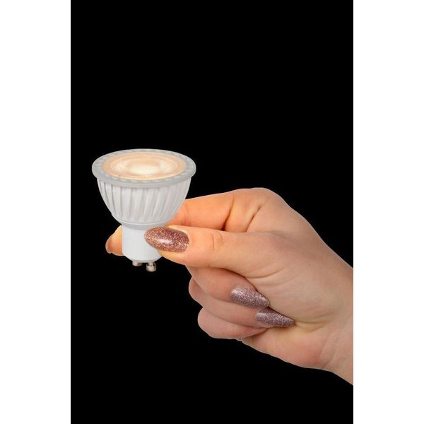 Lucide 49006/05/31 Riflettore Led GU10 5W 320LM 3000K, Base GU10 / GZ10, 5 Watt, Bianco Caldo, 3000 K, Classe Di Efficienza Energetica G, Dimmerabile-image