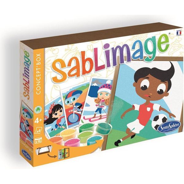Sentosphere 8816, Set Creativo Per Bambini, 4 Anni, Cartone, Multicolore-image