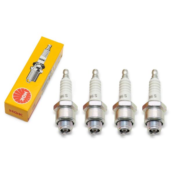 Set Di Candele Ngk 4X B6S, Distanza Tra Gli Elettrodi 0,75 Mm, Potere Calorifico 6, 2319 / 3510-image