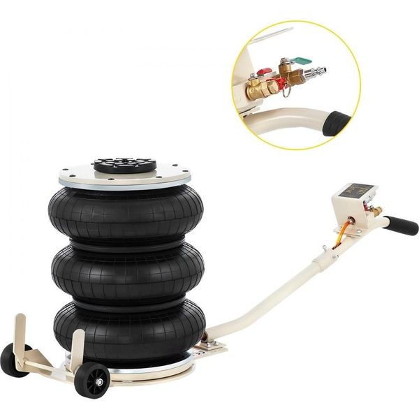 Cuscino D'aria 5T Air Jack - Pneumatico 400 Mm - Martinetto Ad Aria Compressa - Anelli Pneumatici-image