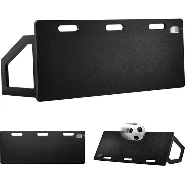 Tavola Di Rimbalzo Per Calcio 45''X18'' - Parete Di Calcio Portatile Con Rimbalzo A 2 Angoli-image