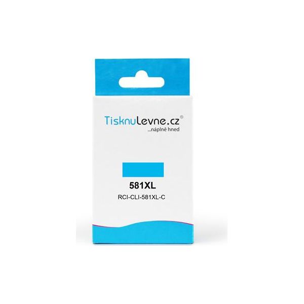 Vassoio Tisknulevne.Cz 581XL CLI-581XL-C (Azzurro)-image