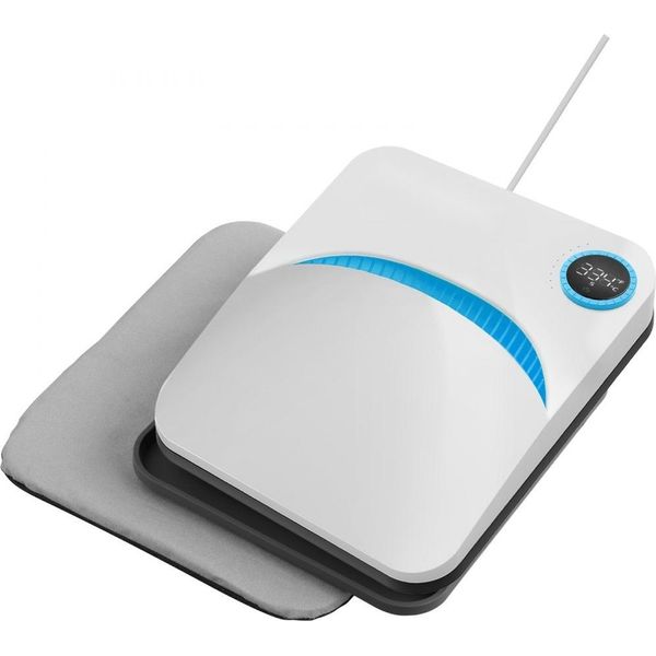 Pressa Termica Portatile Per Il Trasferimento A Sublimazione - Pressa Termica Per Magliette Fai Da Te 30X25Cm - Macchina Da Stampa Per Tessuti - Ideale Per La Casa E Le Applicazioni Commerciali-image