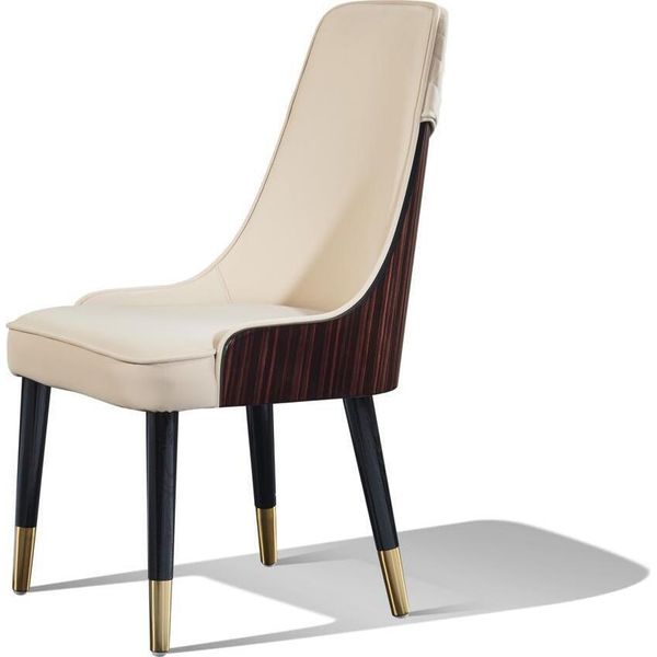 Lusso Design Sedia Imbottita Sedie Sedile Ufficio Ufficio Sala Da Pranzo Legno Sedie Mobili-image